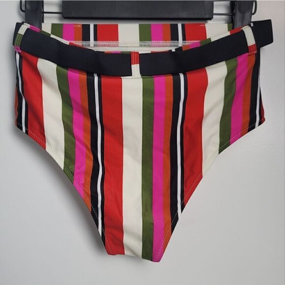NWOT- SOLID & STRIPED Bikini Bottoms - Picture 4 of 8